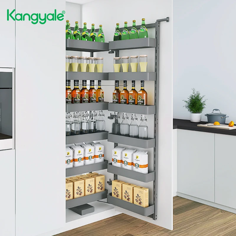 Kitchen Cabinet Pull Out Organizer And Storage Multipurpose Kitchen Cabinet Larder Basket Pantry Unit Storage Shelf