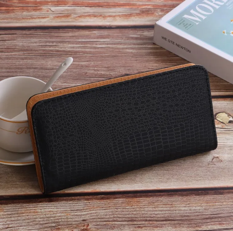 Manufacturers Wholesale Pu Student Ladies Hand Wallet Fashion Multi-Card Wallet