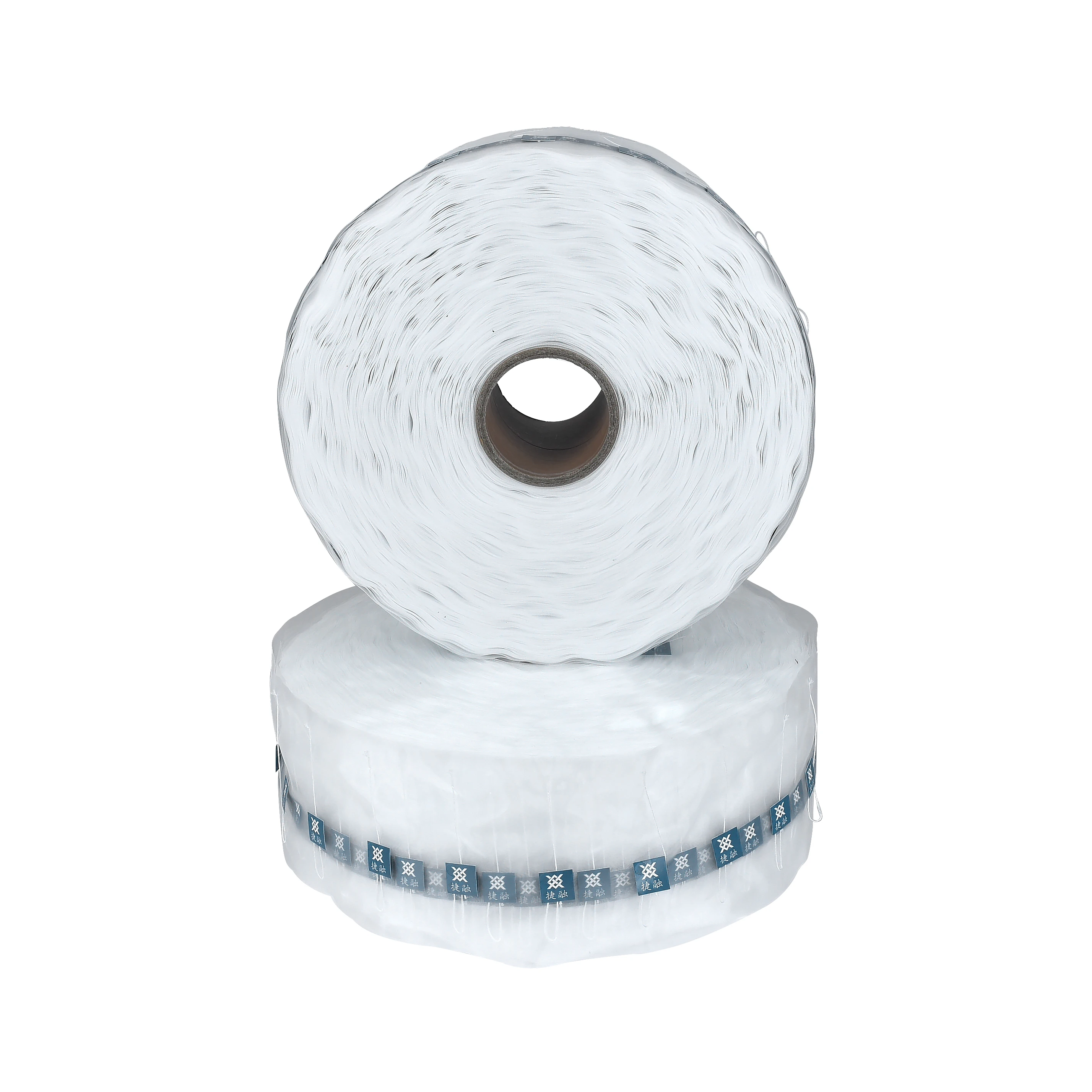 PLA Filter Mesh Roll  for triangle Tea bag packaging material with logo Biodegradable pyramid tea bag Roll with string tag