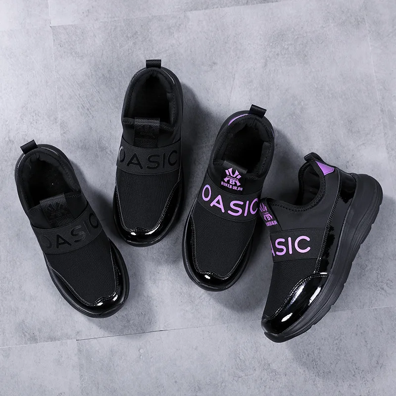 2022 Latest Fashion Unique Custom Daily Fitness Sport Slip On Tennis Jogging Walking Shoes for Women Outdoor