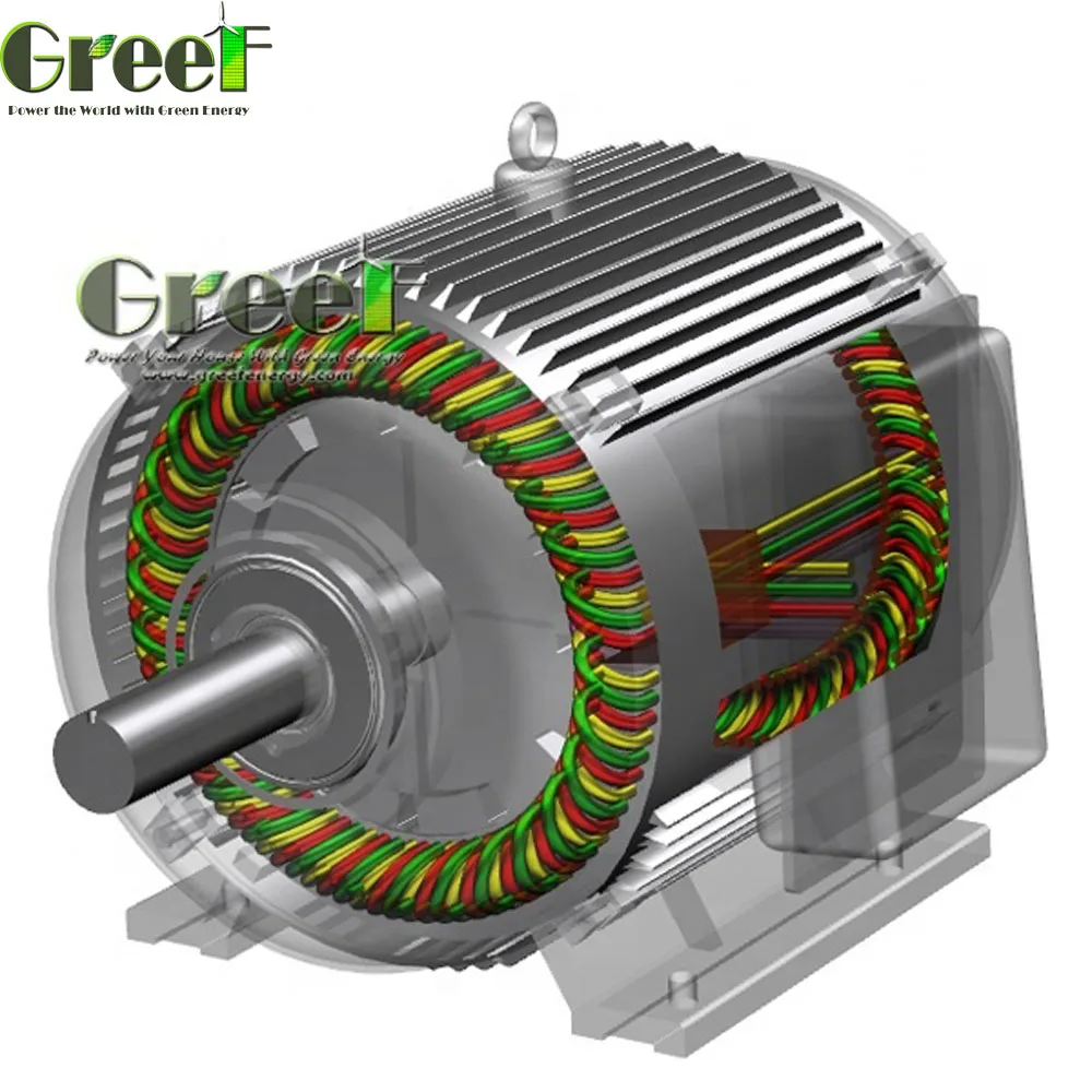 Qingdao Greef Новая Энергия 50 кВт генератор постоянного магнита гидро