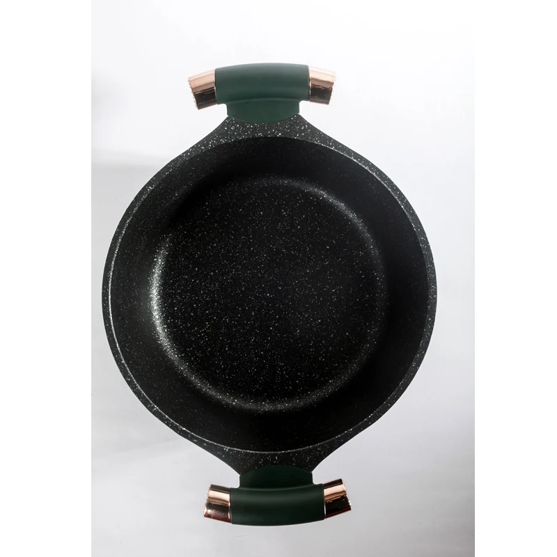 
Nostick foods casserole aluminum home cooking fry pan and classic aluminium casserolle set 