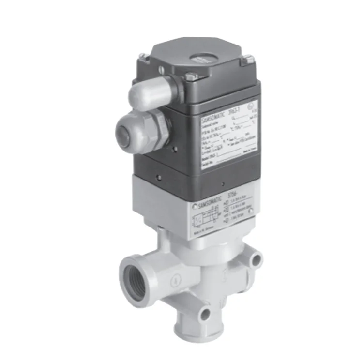 Клапан управления Samson, обратный клапан типа 3963 для контроля пневматических приводов в опасных зонах, СОЛЕНОИДНЫЕ клапаны