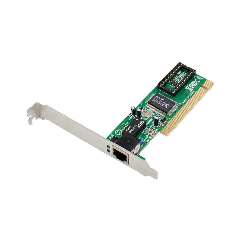 High Quality Custom Wholesale RTL 8138D PCI 100M 1 Rj45 Network Adapter Card