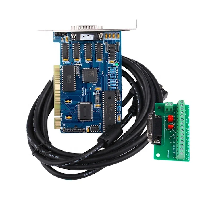 3 Axis Pci Nc Studio Motion Controller Board Control Card Offline Controller Card Cnc Breakout Board Software Motion Usb