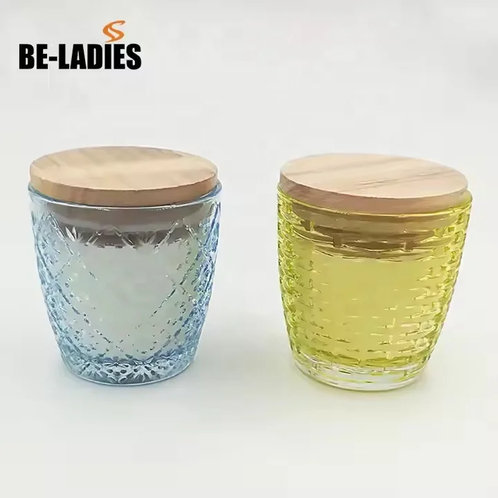 Factory Wholesale Supply Glass Jar Filling Scented Wax Candle for Sale