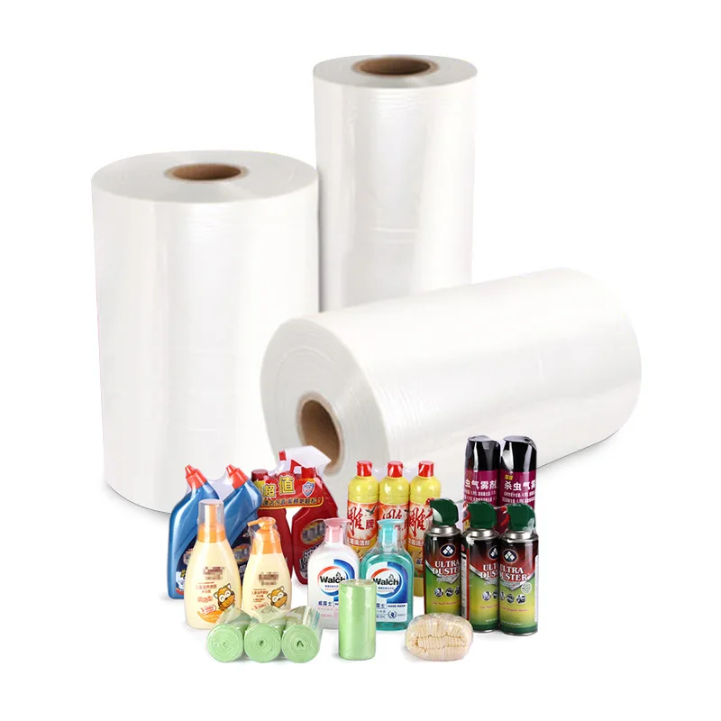 POF material shrink film transparency pof anti dust film polyolefin shrink wrap film