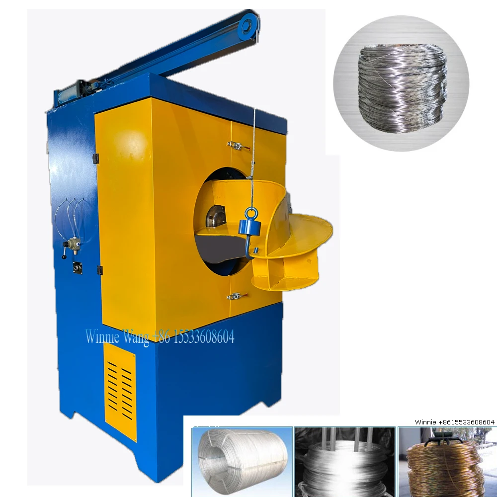 high capacity carbon steel wire winding machine iron wire collecting equipment drawing wire take up machines with high speed