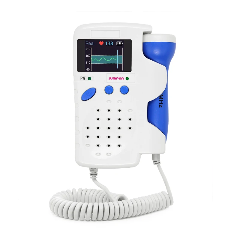 Hot Sale 2.5Mhz TFT Screen Baby Heartbeat Monitor Chargeable Pocket Fetal Doppler