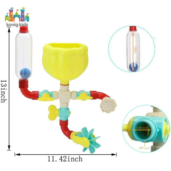 Konig Kids Bath Toys Baby Bath Shower Head Water Toys For Kids juguete de bano bebe