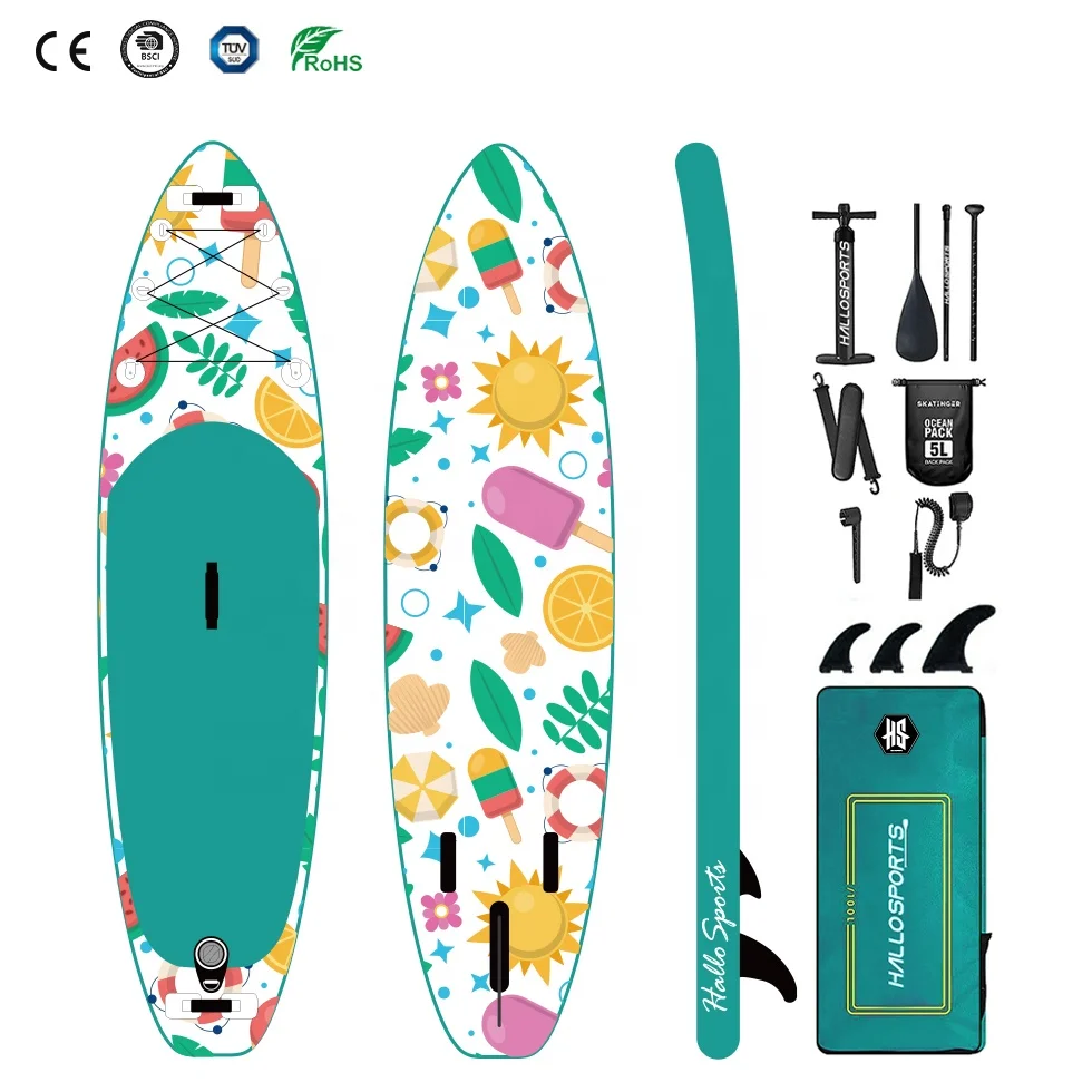 Hallosports 259 portable mini air inflatable sup boat