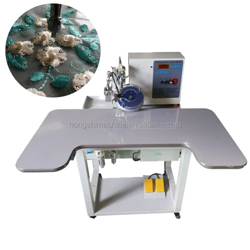 Automatic Ultrasonic Rhinestone Fix Ballet Costume Rhinestone Machine Template Machine Setting Machine For Cloth
