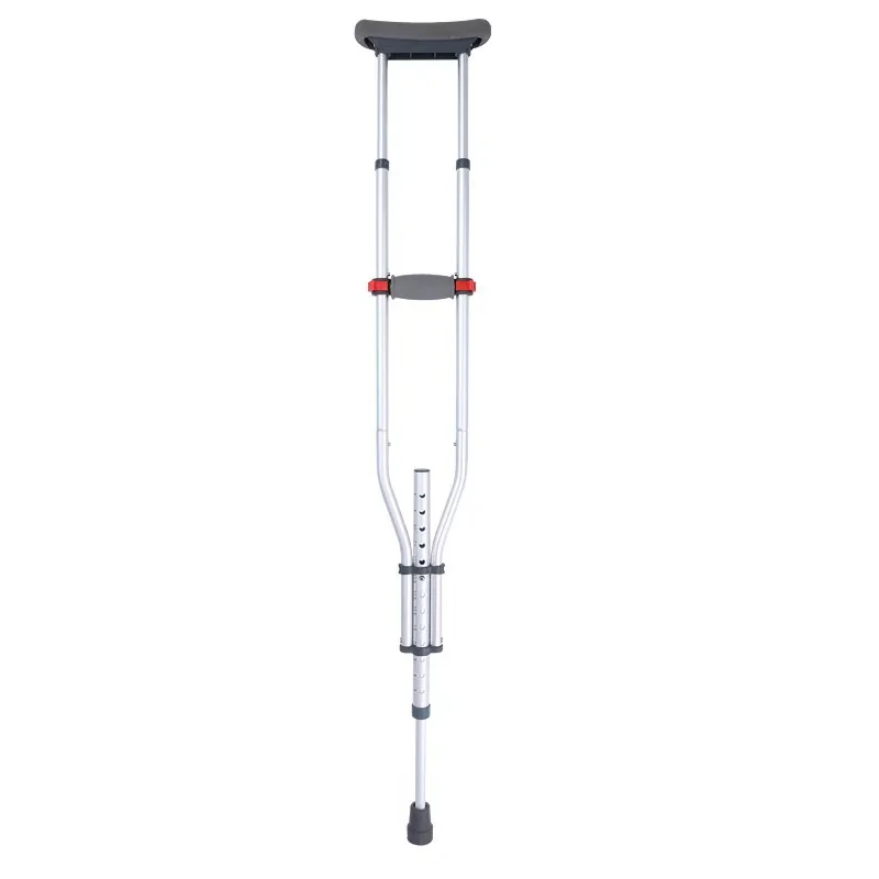 Old man medical cane aluminium disabled crutches walking cane handicap adjustable elbow crutch walking stick
