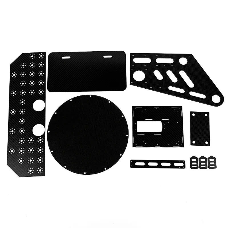 High strength durable light 1k carbon fiber board composite sheet 500mmx500mm