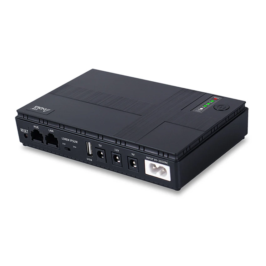 5v 9v 12v Online Portable Mini Webcam for Wifi Router CCTV Laptop Camera Ups For Wifi Router Backup Power Supply /