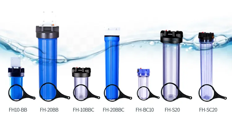 
3 stage 20 inch water filter system water filter housing big blue single water filter cartridge housing 