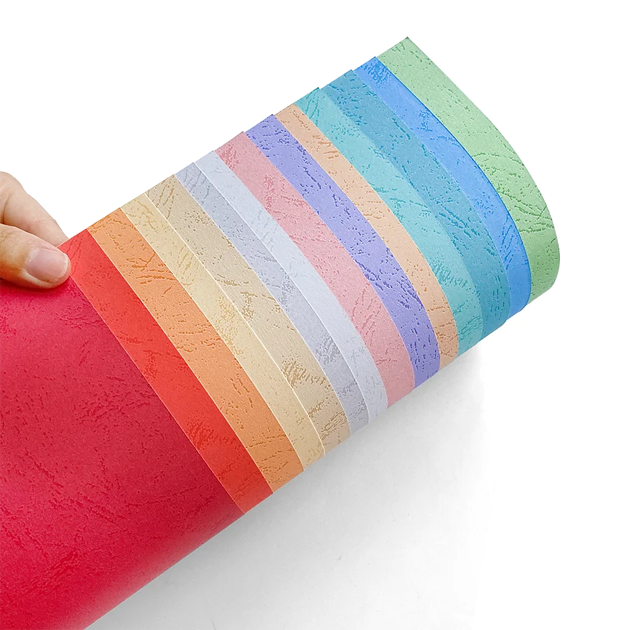 Competitive Price Colored Sheets custom Color Printing Hard Soft Touch Paper cover