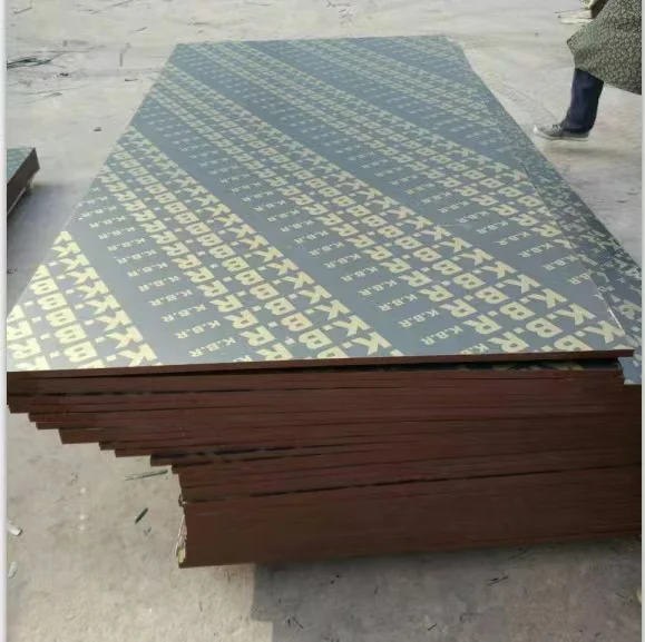 Manufacturing Price Construction Board Black Plywood 12mm 15mm 18mm Film Faced Plywood