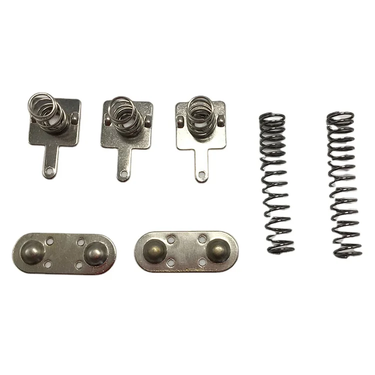 Custom Electrical Terminal Plate Coin Cell AA Battery Holder With Nickel-plated