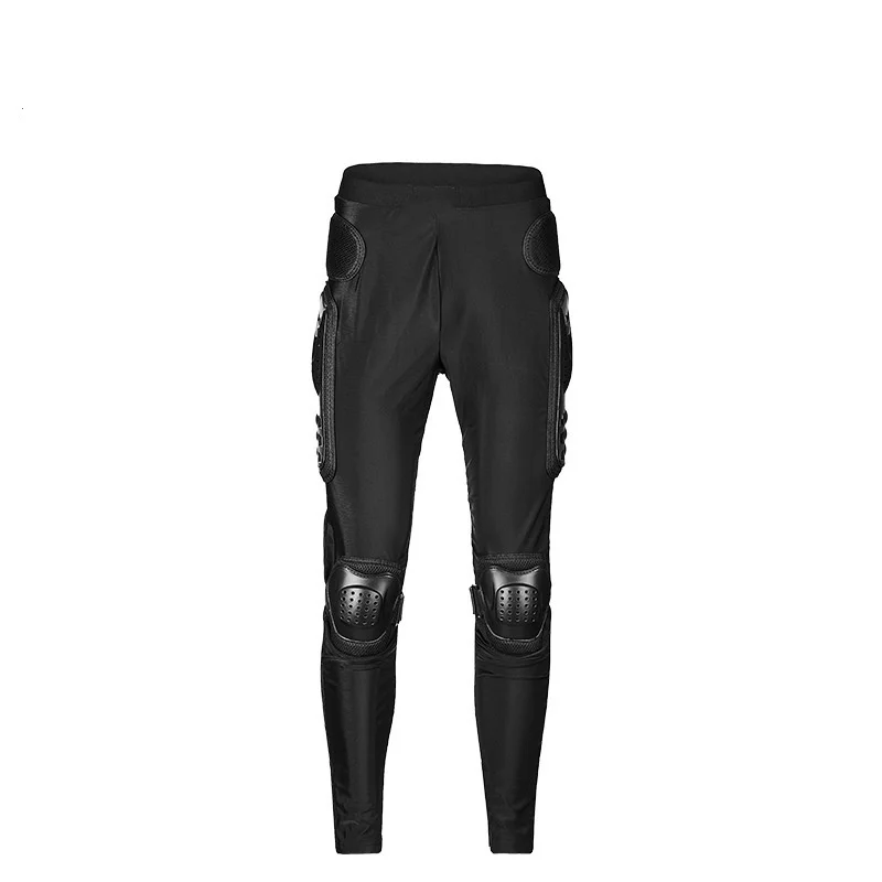 Elastic Motorcycle Pants with Knee and Hip Protection Armor Sports Safety Gear for Riding Tours and Motorbike Sports