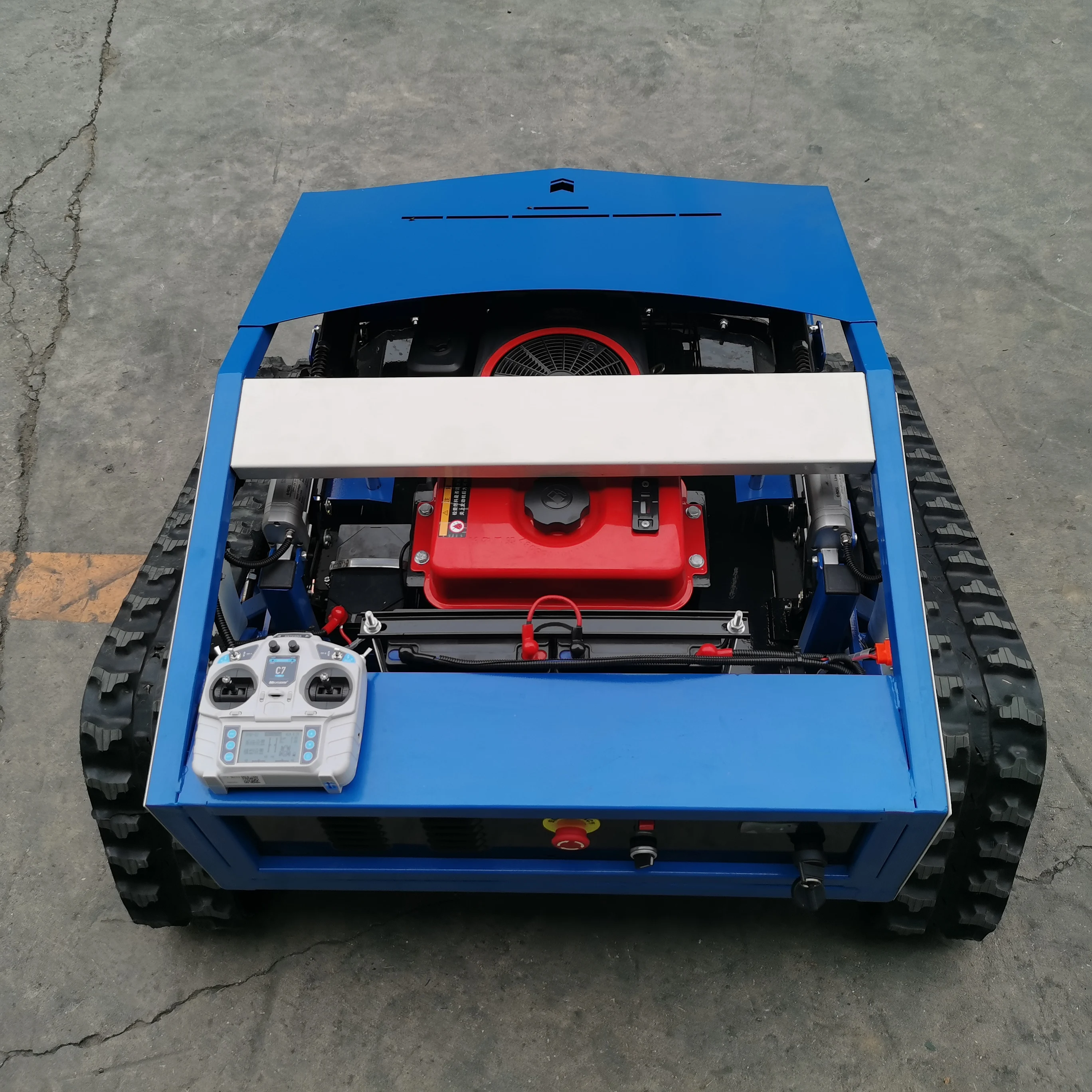 China brand cutter lawn mower Intelligent agricultural and forestry equipment crawler type mower grass cutter