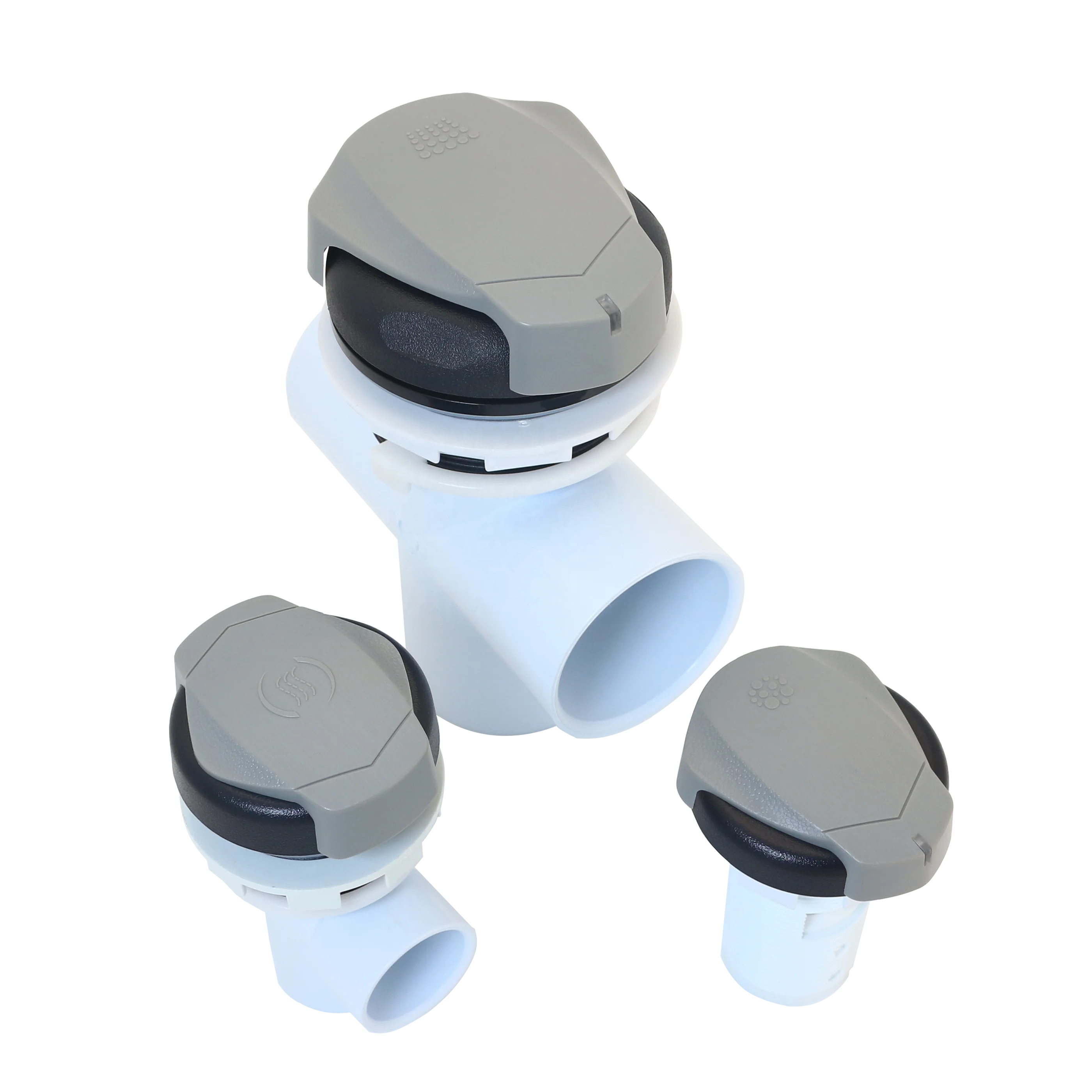 HT-B332-2 2024 Inflatable  Ice Bath Low-Profile design 1 inch Hot tub Spa Air Controllers Environment-friendly air switch