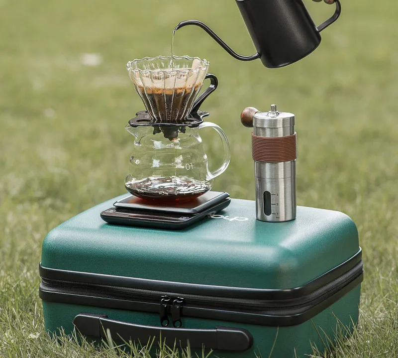 Travel Kit Pour Over Coffee Set Coffee-Making Kit for Home and Travel Coffee Accessories Tools Drip