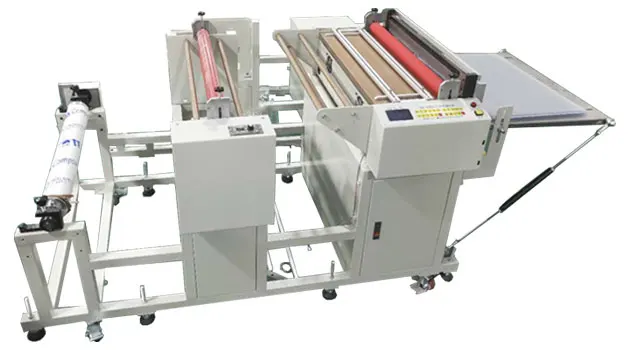  Factory directly sheeter supplier FMHZ series knitted hat cutting machine end screw thread