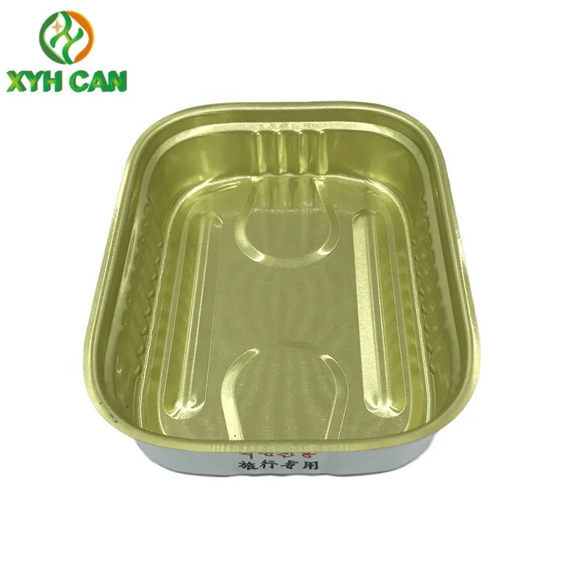 200g Metal Tin Can for Canned Food Crab Meat Sardine Fish Tin Box Custom Printing Logo