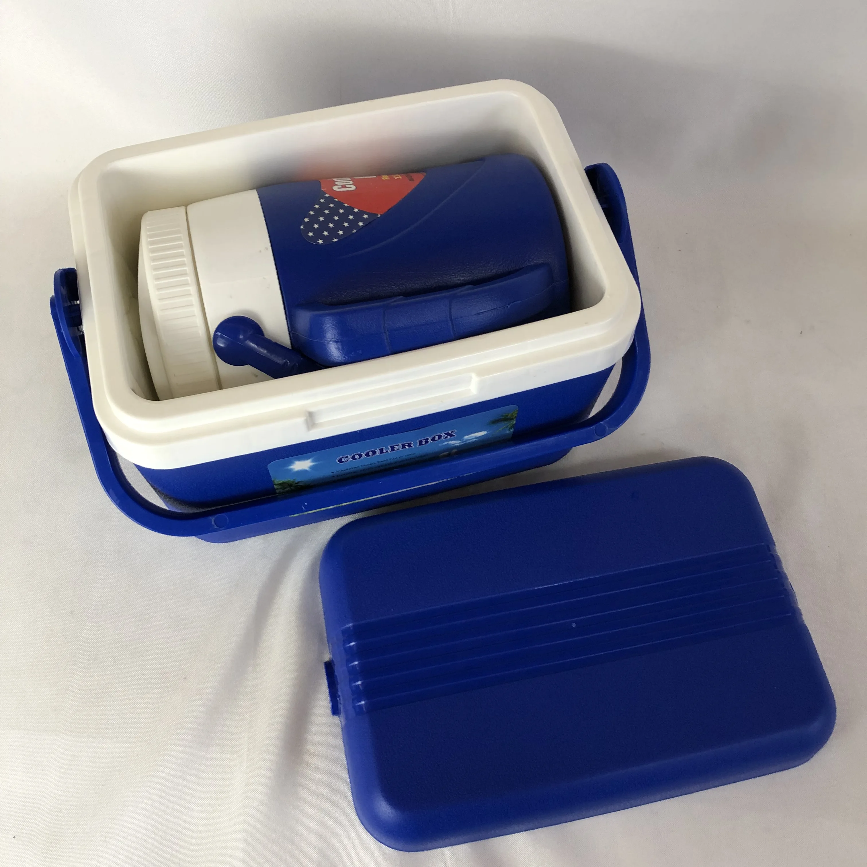 5pcs cooler and sports kettle set