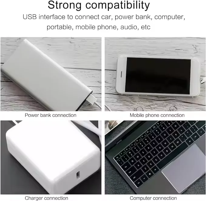 Portable Family Party Strobe Karaoke Birthday Wedding Show Bar USB Mini Party Light Stage Ball Light