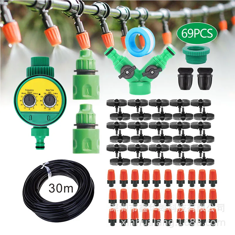 High quality garden plastic diameter inner 9/12 tube Micro Drip Spray irrigation system controller sprinkler irrigation watering