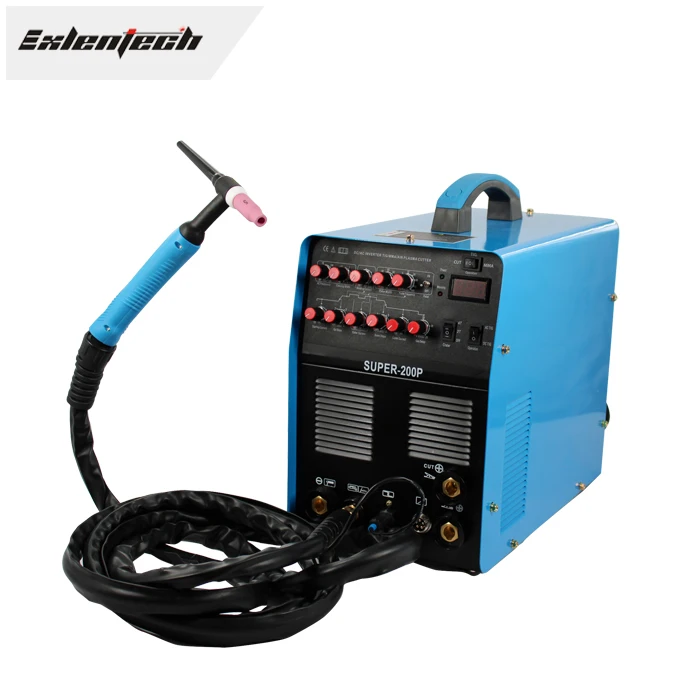 Smart Portable 4 in 1 TIG CUT MMA ARC ACDC TIG Welder for Pulse Aluminum Welding Machine