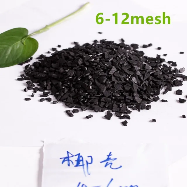 
25kg 1050 iodines 8-12mesh Coconut Shell Based carbon active for gold 