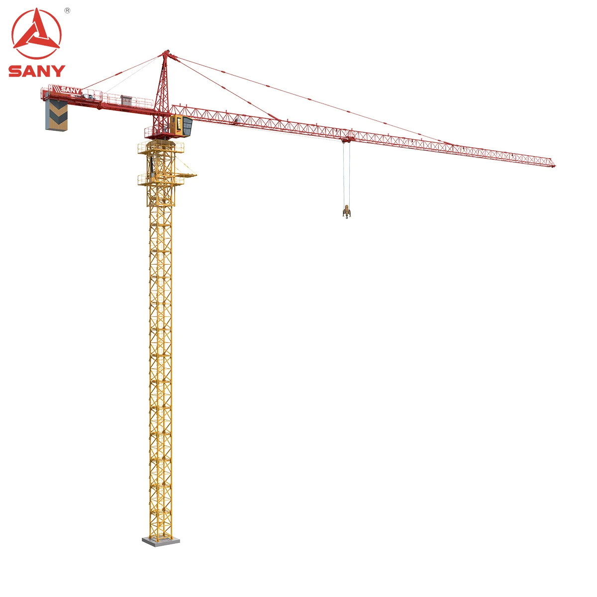 SYT100(T6515-6) SANY наконечник-верхушка башенный кран 6 тонн 100 TM высокого подъема в настоящий момент 130 meterstower мини мобильный подъемный кран