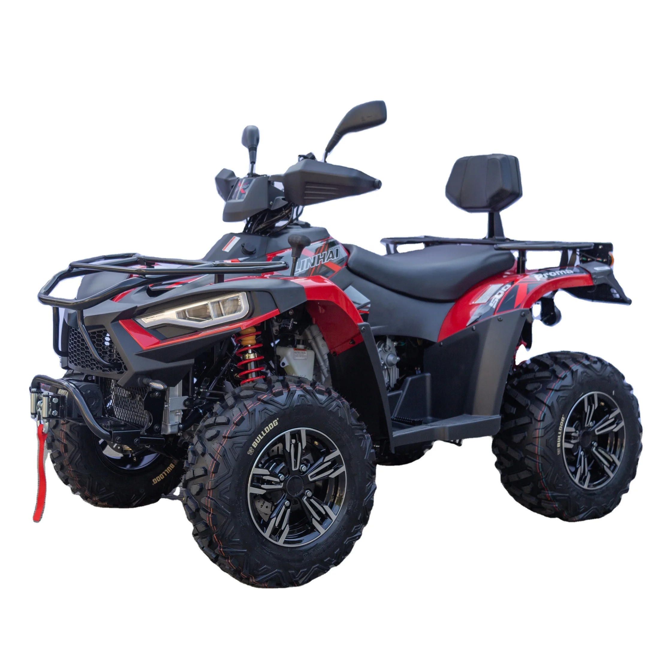 Factory Direct Supply 2024 New Version LINHAI 500cc Quad Bike 500 PRO MAX, Best Quality 500cc 4x4 Adult ATV Quad Bike in China.