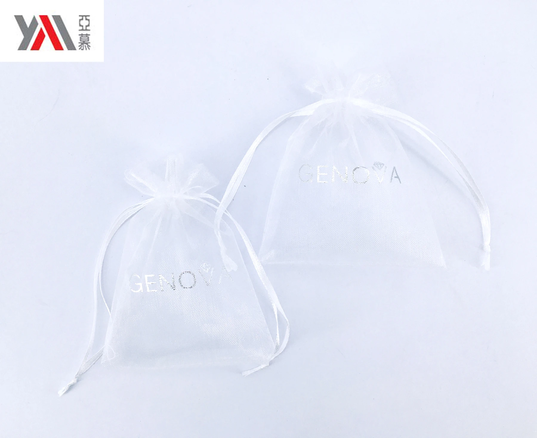 YAMU Cloth Bag Custom Jewelry drawstring Organza Bag
