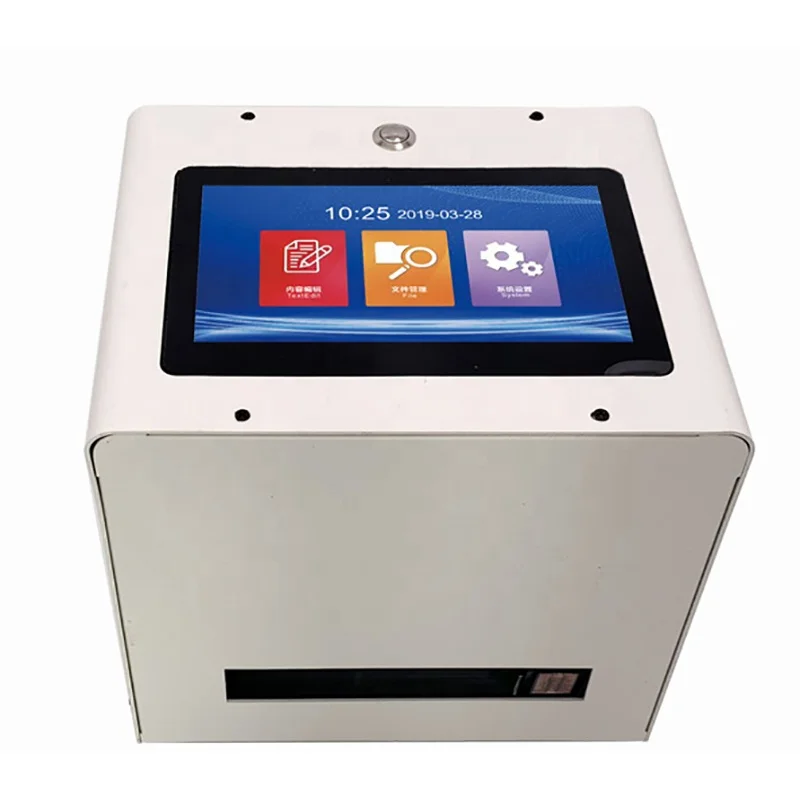 Desktop Tabletop Inkjet Batch Coding Machine Date Code