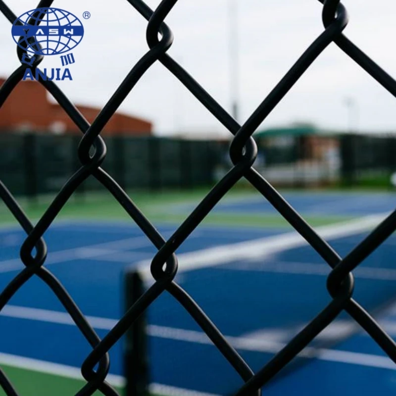 Low Price Galvanized Diamond Wire Mesh Fence 100ft 8ft Yclone Wire Mesh Pvc Black Vinyl Coated Chain Link Fence Roll
