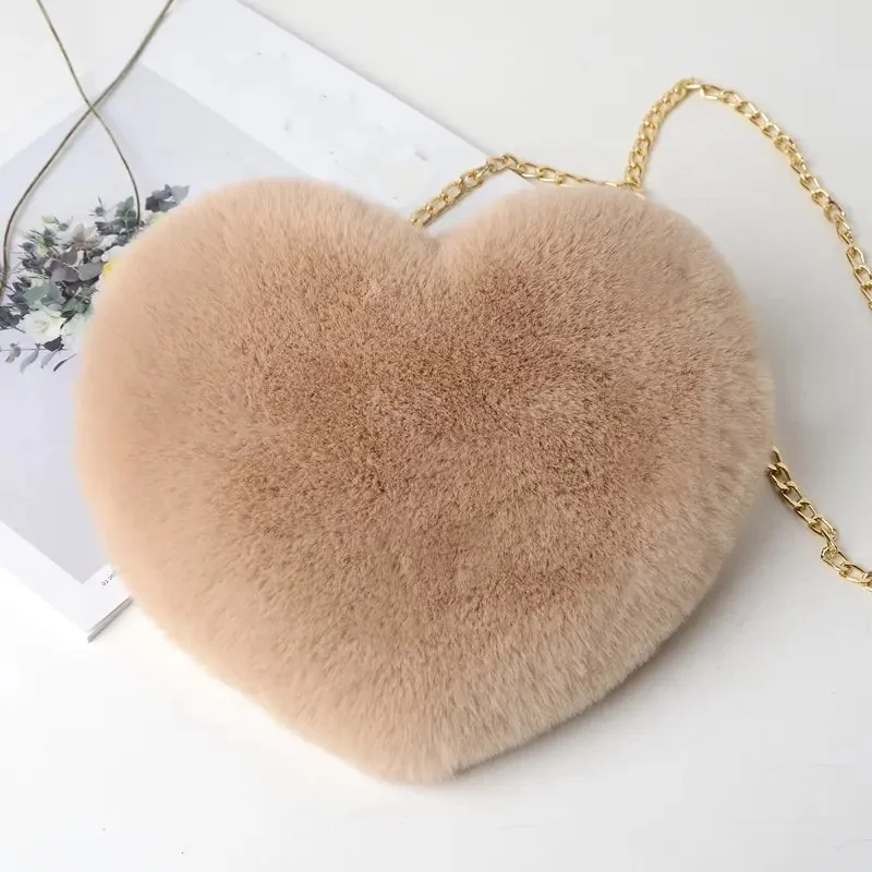 New Fashion Heart Shaped Leather Soft Shoulder Bags Women Lovely Elegance Mini Handbags for Women Exquisite Wholesale