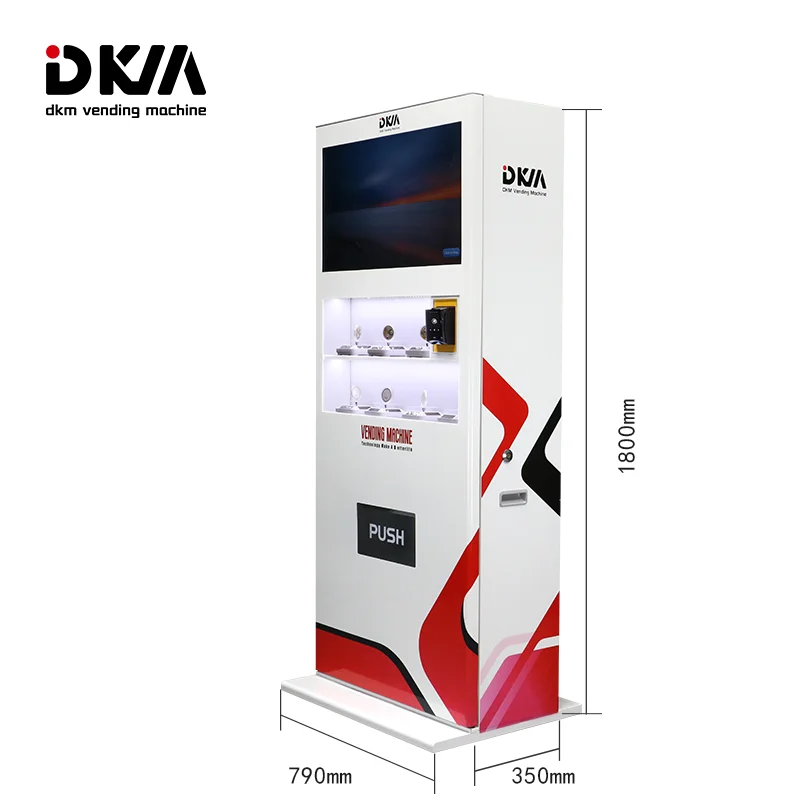 DKM Vending Free Standing Nayax Coin Distributeur Automat Commemorative Vending Machine