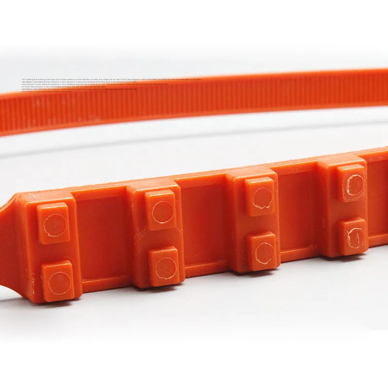 Amazon hot new design snow chains for cars with extra grip Emergency car snow chains simple snow chains for your car