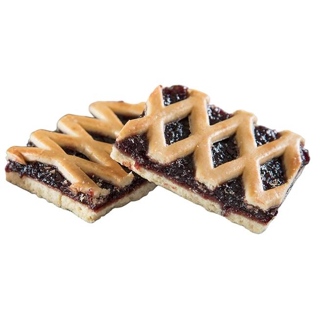 High Standard Napoleoni Gluten Free Lactose Free Sour Cherry Jam Tart In Pieces Made In Italy