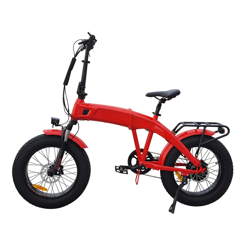 Top selling fat wheel 20inch cruiser folding electric bicycle 250w 500w 750w 1000w foldable electric bicycle for adult