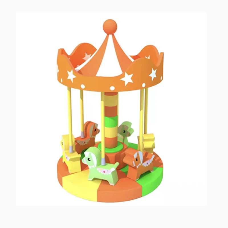Kids indoor outdoor playground equipment soft play merry go round soft play set party hire