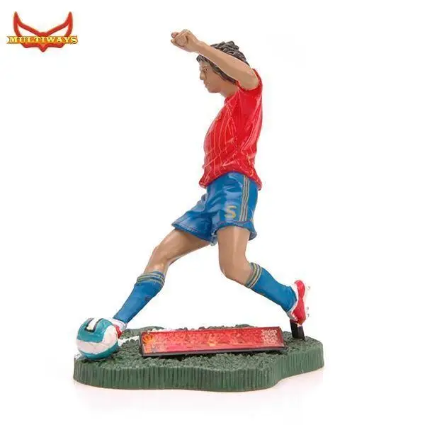 OEM&ODM plastic pvc football player soccer figure sport figure