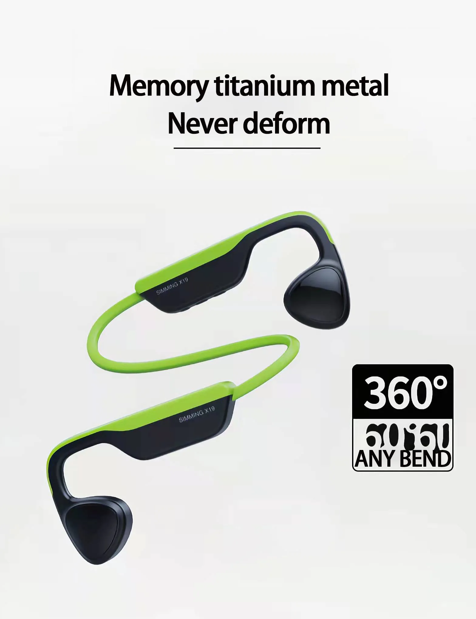 Hot Selling Bone Conduction Headphone Wireless Headset Driving Sports Business Earbuds Over Hook Bone Conduction Earphone