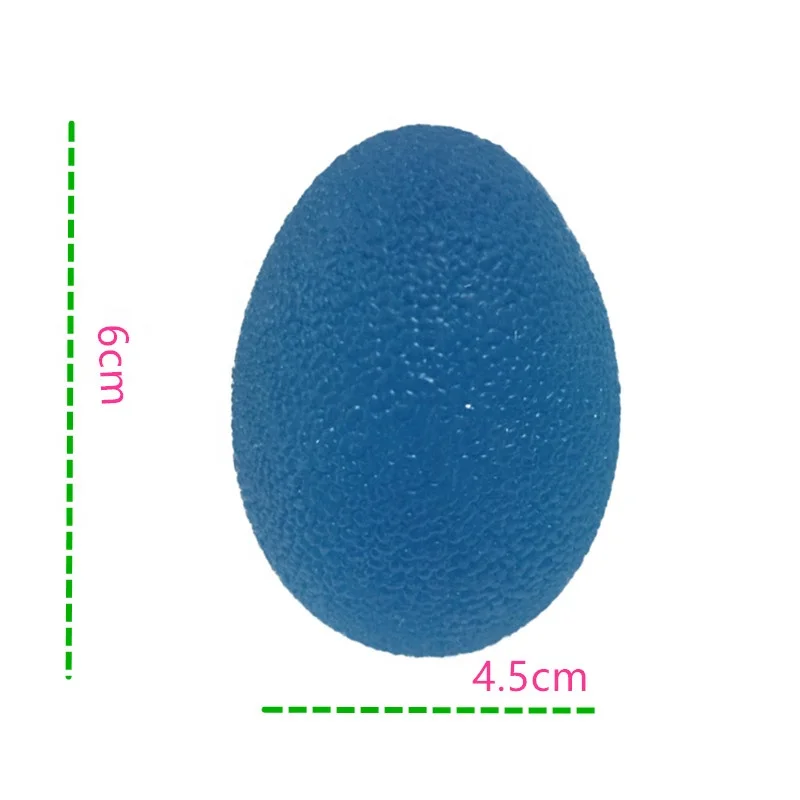 Fitness Colorful TPR Hand Therapy Grip Squishy Stress Relief Balls Elastic Decompression Ball