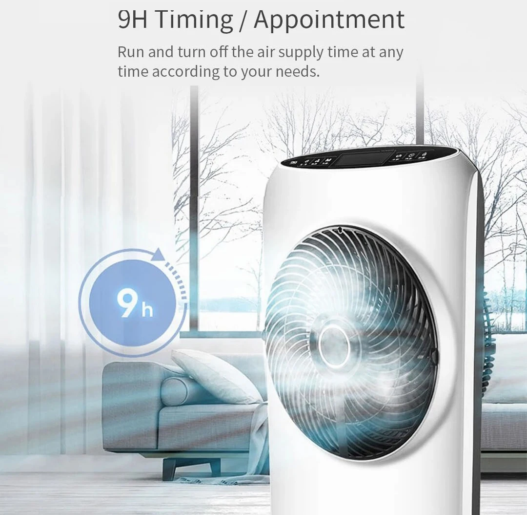 Big Size Multifunction Air Cooler Electric Mist Fan with Water Humidify