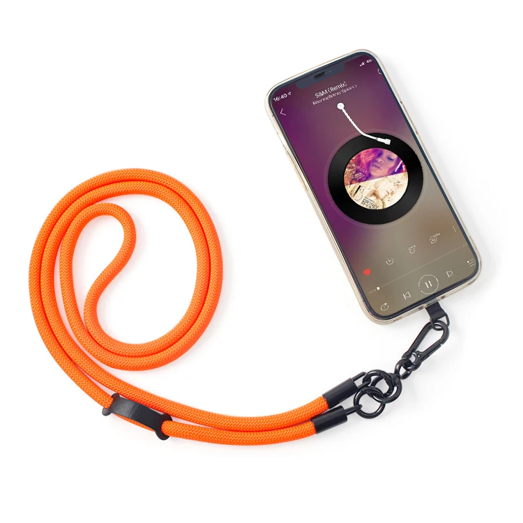 Быстрая доставка, ремешок для сотового телефона, 120 см, регулируемый съемный ремень для мобильного телефона